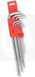 Genius Tools Imbuszkulcs klt. 9 db-os hosszú gömbvégű S2 Genius (HK-09MBS)