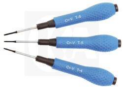 BGS technic Csavarhúzó klt. torx precíziós 3 db-os T4-T5-T6 - BGS (9-803)