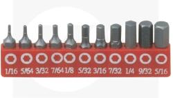 Genius Tools Bit készlet 11 db-os imbusz COLOS Genius (SB-311SH) - alkatreszek