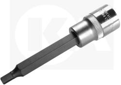 BGS technic Rátűzőkulcs - crowa+bit 1/2", imbusz 5x100 mm hosszú (9-4260)