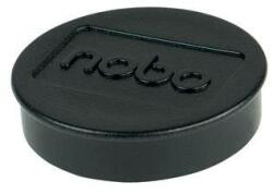 Nobo Mágneskorong, erős, 38 mm, 10 db, NOBO, fekete (VN15312) (1915312)