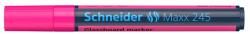 Schneider Üvegtábla marker, 1-3 mm, SCHNEIDER Maxx 245, rózsaszín (124509)