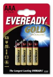 EVEREADY elem Alkaline Gold LR03, AAA, Micro 4db/csomag