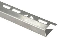 Celox OX 12 mm Csempeszegély Q négyzet szögletes 12x2500 szálcsiszolt inox rozsdamentes kocka keresztmetszet