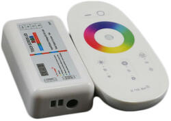 Mi-Light FUT025 RGB LED vezérlő + távirányító, érintőgombos, 10A, 12-24V DC (FUT025)