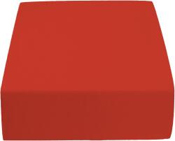  Cearsaf Jersey EXCLUSIVE cu elastic 180 x 200 cm rosu