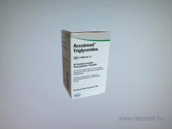  Accutrend Triglycerides tesztcsík (25 db) (SUN083)