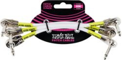 Ernie Ball Ernie Ball Patch Kábel 15cm Lapos Fehér - arkadiahangszer