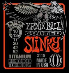 Ernie Ball Coated - Titanium RPS Skinny Top Heavy Bottom Slinky 10-52 - arkadiahangszer