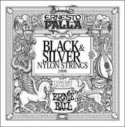 Ernie Ball Ernesto Palla Classical Black&Silver - arkadiahangszer