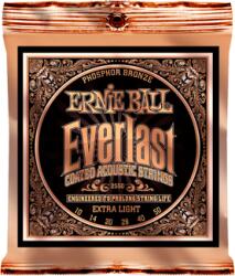 Ernie Ball Everlast Coated P. Bronze Extra Light 10-50 - arkadiahangszer