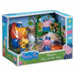 IMC Toys Peppa malac: Állatkerti játékszett figurákkal és kiegészítőkkel (PEP07173)