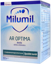 Milumil AR Optima speciális élelmiszer bukás diétás ellátására 900g (2x450g)