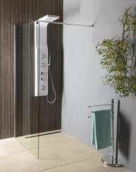 SAPHO AQUALINE WALK IN Fix zuhanyfal, 110x190cm, átlátszó üveg (WI111) (WI111)