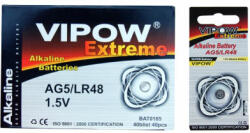 VIPOW Baterie vipow extreme ag5 1 buc/blister (BAT0185) Baterii de unica folosinta