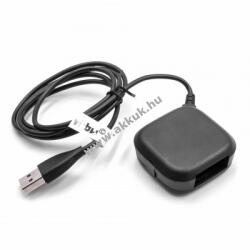 vhbw USB töltőkábel / töltőállomás / dokkoló FitBit Versa fekete (1m)