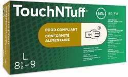 CERVA TOUCH N TUFF 69-210 - Latex púderes egyszerhasználatos kesztyű 100 db (C0109001299) - akciosmunkaruha