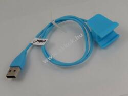 vhbw USB töltőkábel FitBit Alta HR Smartwatch kék (55cm) Reset-Funkció nélkül