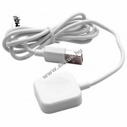 vhbw USB töltőkábel / töltőállomás / dokkoló Apple Watch 1, 2, 3 fehér (98cm)