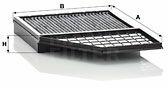Mann-filter Filtru, aer habitaclu MANN-FILTER CUK 32 011/1 (CUK 32 011/1)
