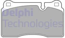 DELPHI set placute frana, frana disc DELPHI LP2009 (LP2009)