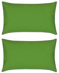 Palmonix Set 2 Perne decorative dreptunghiulare Mania Relax, din bumbac, 50x70 cm, culoare verde (per-dec-50x70-verdex2)