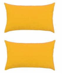 Palmonix Set doua perne decorative dreptunghiulare Mania Relax, din bumbac, 50x70 cm, culoare galben (per-dec-50x70-galbenx2)