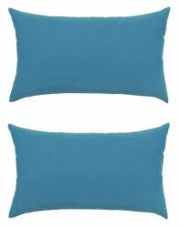 Palmonix Set 2 Perne decorative dreptunghiulare Mania Relax, din bumbac, 50x70 cm, culoare albastru (per-dec-50x70-albastrux2)