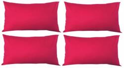 Palmonix Set 4 Perne decorative dreptunghiulare, 50x30 cm, pline cu Puf Mania Relax, culoare rosu (per-dec-50x30-rosux4)