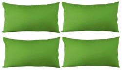 Palmonix Set 4 Perne decorative dreptunghiulare, 50x30 cm, pline cu Puf Mania Relax, culoare verde (per-dec-50x30-verdex4)