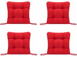 Palmonix Set Perne decorative pentru scaun de bucatarie sau terasa, dimensiuni 40x40cm, culoare Rosu, 4 buc/set (per-rosux4)