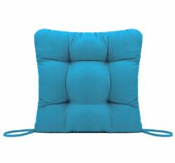 Palmonix Perna decorativa pentru scaun de bucatarie sau terasa, dimensiuni 40x40cm, culoare Albastru (per-albastru)
