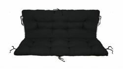 Palmonix Set perne decorative pentru mobilier paleti, perna sezut 120x70 cm + perna spate 120x40 cm, culoare negru (per-pal-negru)