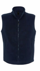 B&C Collection Férfi ujjatlan polár B and C Traveller+ Bodywarmer Fleece XS, Sötétkék (navy)