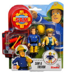 Simba Toys Sam, a tűzoltó 2 db-os figura - Sam & Trevor (109251043038_4)