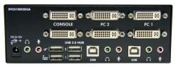 StarTech Switch KVM Startech SV231DD2DUA, 2x Dual DVI-I, Black (SV231DD2DUA)