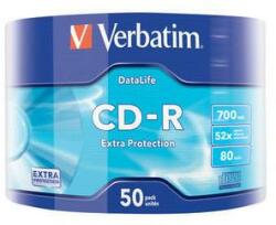 Verbatim CD-R Verbatim 52x, 700MB, 50buc, Extra Protection (43787)