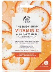 The Body Shop Mască din țesătură Vitamina C pentru strălucirea pielii - The Body Shop Vitamin C Glow Sheet Mask 18 ml Masca de fata