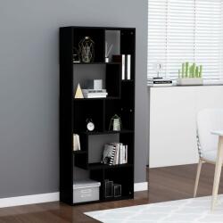 vidaXL Bibliotecă, negru, 67 x 24 x 161 cm, PAL (801878) Biblioteca