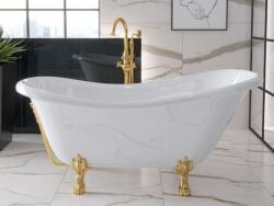 Besco Cada freestanding retro Besco Otylia 170x77cm, picioare gold (OTL17077WBR) (OTL17077WBR)