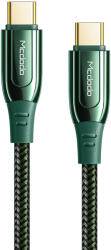 Mcdodo Cablu Type-C la Type-C Mcdodo Super Charge Green (2m, 100W) (CA-8125)