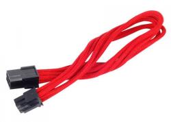 SilverStone 6-Pin PCIe - 6-Pin PCIe hosszabbító - 250mm piros