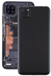  tel-szalk-151000 Huawei Y5p fekete akkufedél, hátlap, hátlapi kamera lencse (tel-szalk-151000)