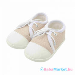 NEW BABY Baba tornacipő New Baby jeans bézs 0-3 h - babamarket