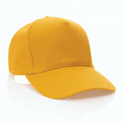 Everestus Sapca 5 panele, 21MAR2034, unisex, Ø 18.5 cm, marime universala adulti, Everestus, Bumbac, Galben (EVE08-P453-316)