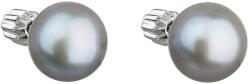 Pavona argint cercei sâmburi cu gri fluvial perla 21004.3 gri