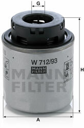 Mann-filter W71293 olajszűrő