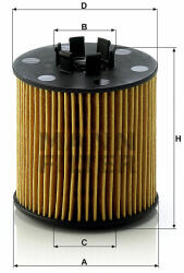 Mann-filter HU7126X olajszűrő