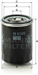 Mann-filter W6106 olajszűrő