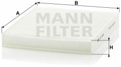 Mann-filter CU2545 pollenszűrő - formula3000